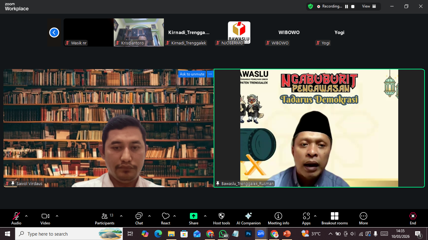 Tadarus Demokrasi Seri 3