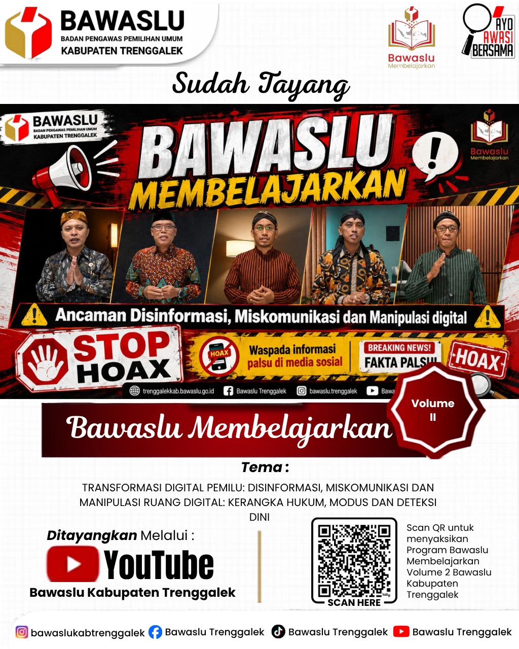 Bawaslu Membelajarkan Vol. 2