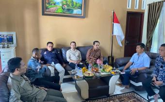 Kunjungan Bawaslu Kabupaten Trenggalek ke Dewan Pimpinan Daerah (DPD) Partai Persatuan Indonesia (Perindo) Kabupaten Trenggalek